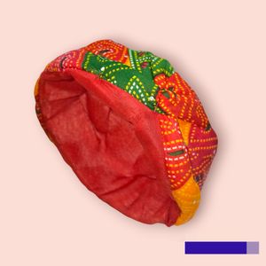 Rajasthani Traditional Pagri For Marriage Mehndi Holi Function Decoration