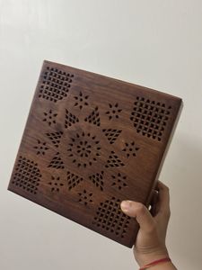 Wooden Pierced Box