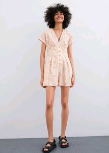Zara Pink Playsuit