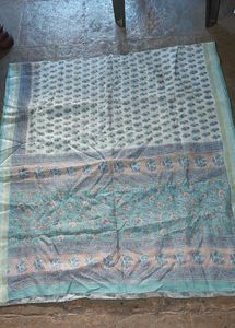 Floral Print Saree