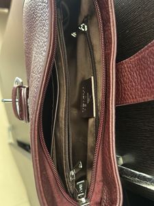 Chic Burgundy Shoulder Bag