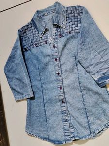 Denim Look Shirt