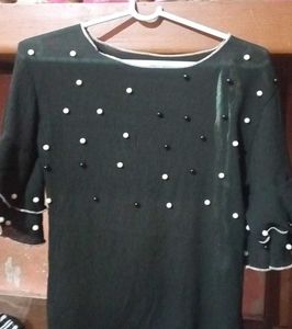 Elegant Beaded Top