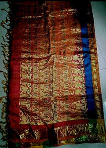 Multi Colour Kanjeevaram Silk Saree