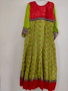 Ethnic Heavy Gown L-xl Size No Return