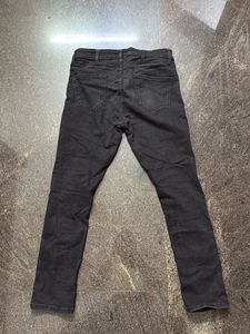 Dark Grey Denim Jeans