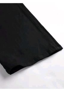 Black Flared Wide Leg Jeans