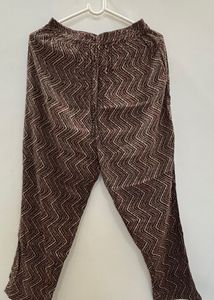 Printed Brown Kurta Set