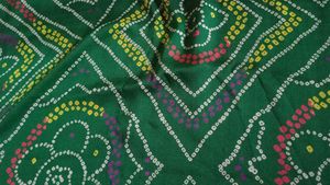 Green saree and blouse