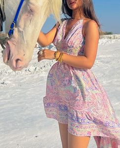 Boho Chic High-Low Dress| Beach Dress