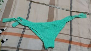 Teal Tie Bikini Bottom 28 30