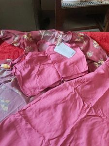 Floral Kurta Set with Dupatta