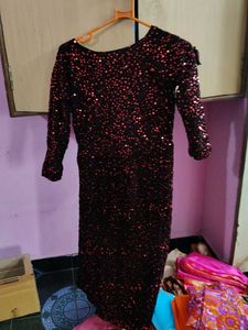 Sparkly Sequin Mini Dress