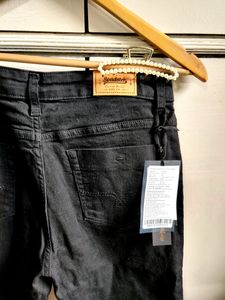 Roadster Mid Rise Skinny Fit Black Jeans