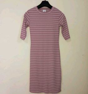 Striped Bodycon Dress