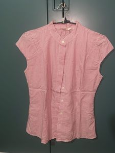 Red &amp; White Checkered Top