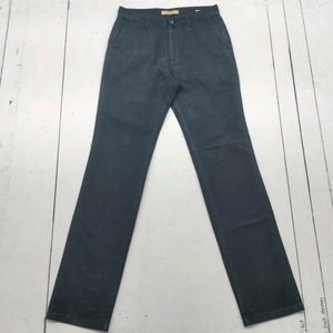 Blue Formal And Casual Pant