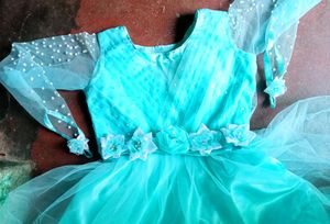 Wedding Princess Gown Four Player Net Fabric