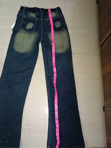 Embroidered Flare Jeans