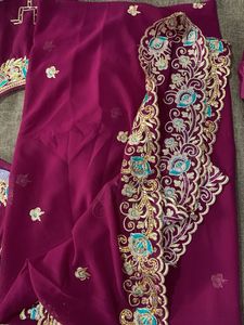 Embroidered Kurta Set with dupatta