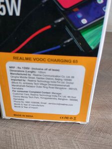 REALME 65W VOOC CHARGER