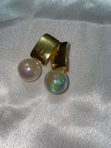 Statement Pearl Drop Earrings