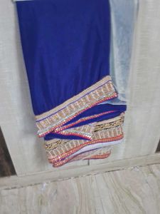 Elegant Blue Saree