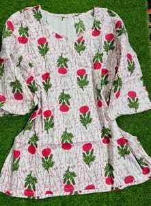 xxl Floral Print Kurti unused brand new