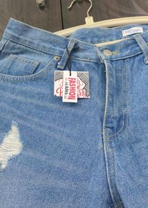 BRANDED Ribbed Denim Jeans 👖