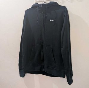 Nike Full Zip Hoodie - Black