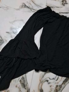 Black Off-the-Shoulder Top