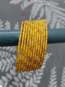 Yellow Bangle Set