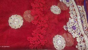 Beutiful Net Saree Festival ware