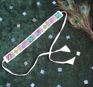 Handmade Mirror Work Belt