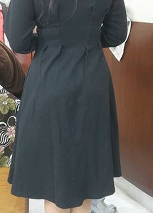 Black Wollen Dress