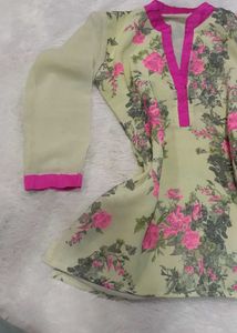 Pink Short Kurti 💕