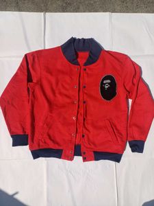 🔥 Rare BAPE Varsity Jacket – Size L (26 xb  21)