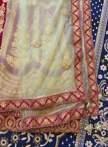 Gorgeous Heavy Work Silk And Velvet Lehenga Choli