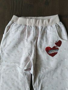 Heart Print Joggers