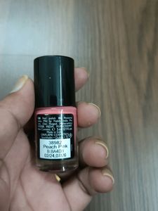 Oriflame Oncolour Peach Pink Nail Polish