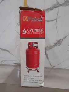 PRIYA CYLINDER STAND STAINLESS STEEL