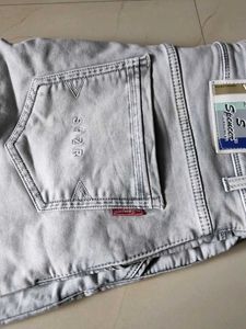 Grey Denim Carpenter Jeans