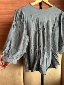 GREY CASUAL TOP