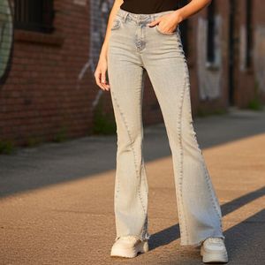 bootcut women light Wash Jeans
