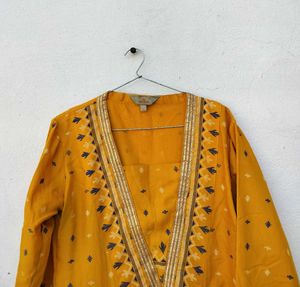 Yellow Mustard Kurta set