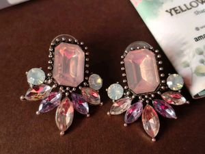 Yellow Chimes Gemstone Earrings