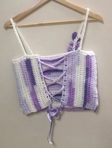 Handmade Serene Crop Top