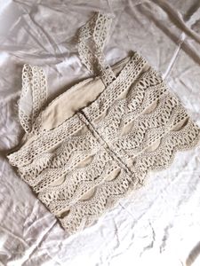 White Lacy Top💖