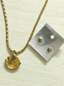 Blue Studded Jewellery Set