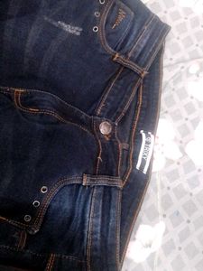 Dark Blue Denim Jeans